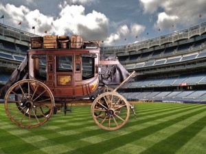 Coach Carriage on field